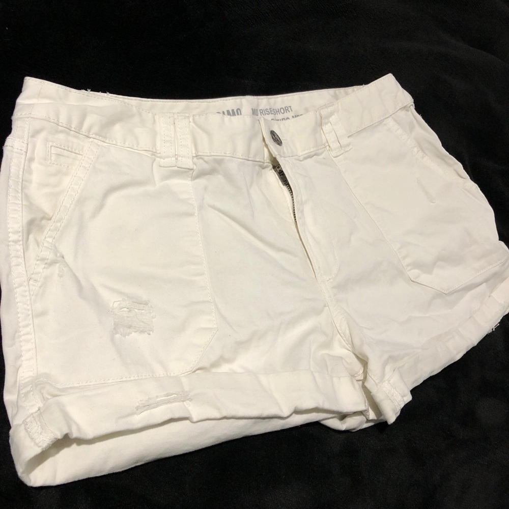 White Shorts